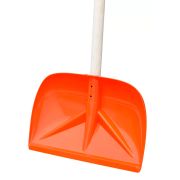 Лопата снег. СКРЕБОК с черенком 470*300 ИНТЕРМ