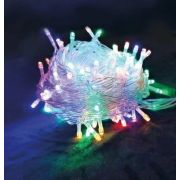 Гирлянда светодиодная 100LED бел. прозр. провод 6.5м расстояние между лампами 6см 8 режимов мигания