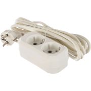 Удлинитель 2гн 2м 16А/3,5кВт с/з ПВС 3*1 Smartbuy