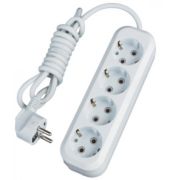 Удлинитель  4гн 5м 16А/3,5кВт с/з ПВС 3*1,0 Smartbuy