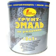Грунт-эмаль по ржавчине 3 в 1 черная 1кг. Нанесение до -10.