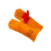 Краги GWARD Track Lux Long, 40см, спилковые, усиленные, оранжевые, р-р XXL (11)