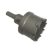 Коронка твердосплавная по металлу 50мм (железо, алюм, чуг, бронз, нерж), 2-10мм