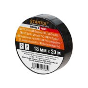 Изолента ПВХ черная STARTUL PROFI 18мм*20м