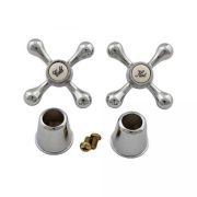 Ручка для смесителя под шлицу  металл 8*24 (пара=2шт)