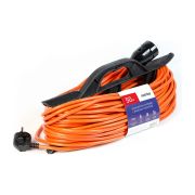 Удлинитель на рамке с вилкой и розеткой 10А, 50м ПВС  2х1,0мм², оранж., IP20 SMARTBUY